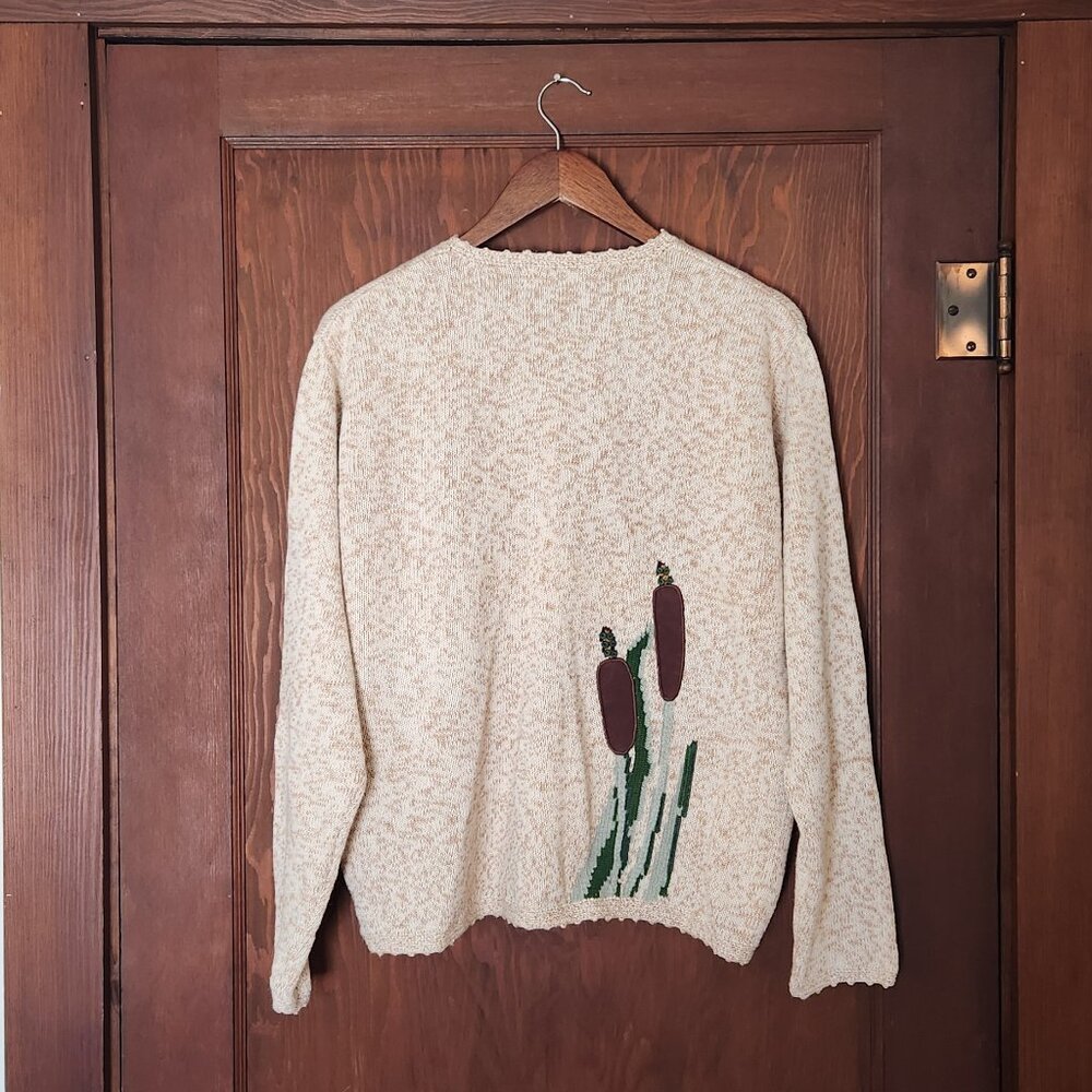 Vintage E Main Line by Eagle's Eye Sweater with Cattails - Picture 8 of 11